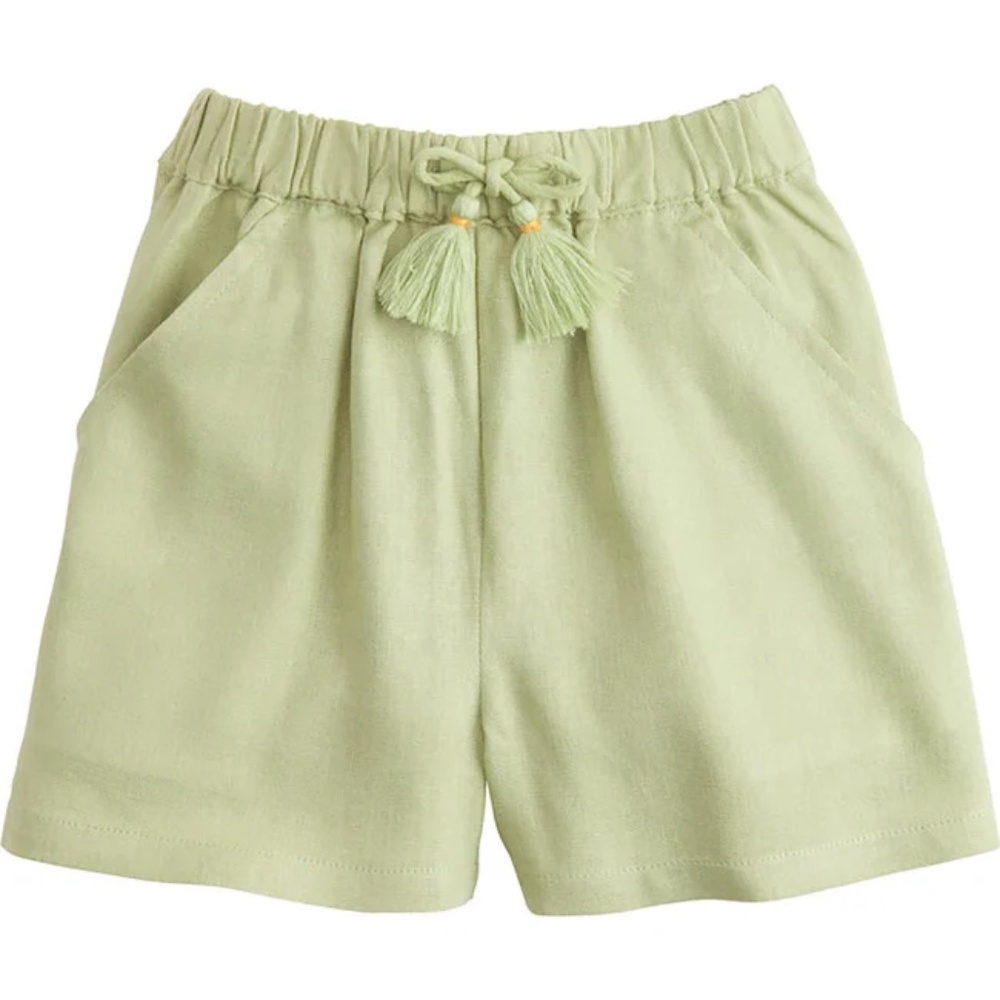 Bisby Basic Shorts in Vine Linen - Size 4